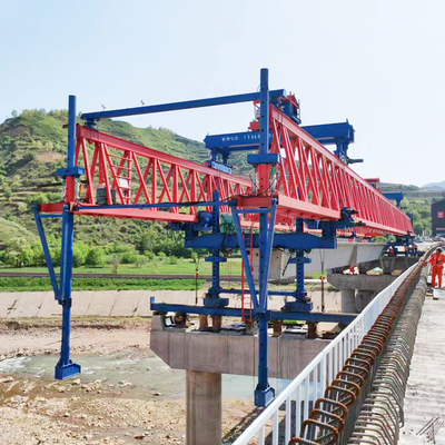 Mesin Remote Control 160 Ton Road Bridge Beam Launcher Equipment