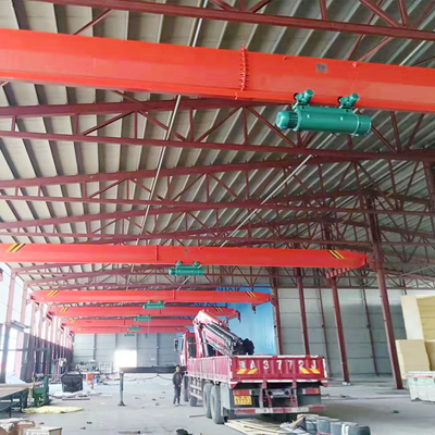 LD Type Single Girder Kapasitas 20 Ton Overhead Bridge Crane Untuk Penggunaan Industri