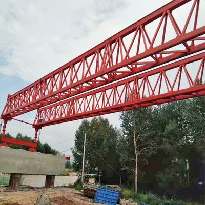 Mesin Peralatan Peluncur Balok Jembatan Jalan Baja Kekuatan Tinggi