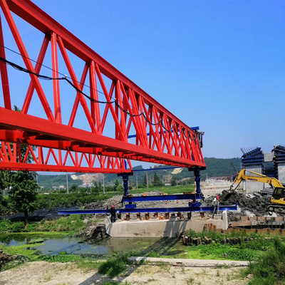 Mesin Peralatan Peluncur Balok Jembatan Jalan Baja Kekuatan Tinggi