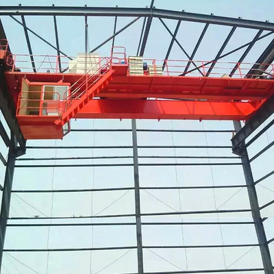 10t 20t 30t 50t Jembatan atas Crane Double Beam Untuk Pemuatan