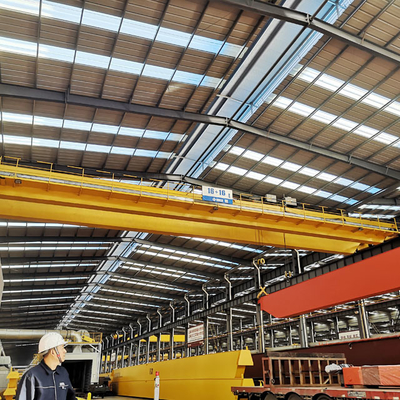General Factory Use Lifting Double Beam Overhead Crane Dengan Kapasitas 20 Ton