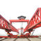 Rail Running 50M Rentang Peluncuran Crane 1m / Min Lifting