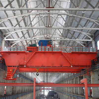 Bangunan Bangunan Jembatan Double Beam Crane In Workshop